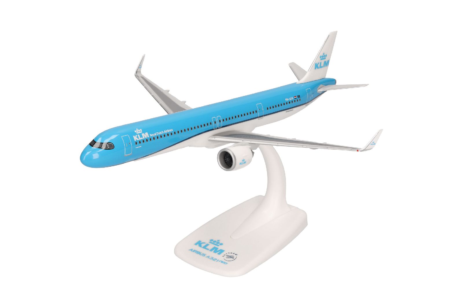 614665 Herpa SNAPFIT KLM / KLMオランダ航空 A321neo PH-AXC Citroenvlinder/Common Brimstone 1:200 予約 Herpa SNAPFIT 1:200 KLM / KLMオランダ航空 A321neo プラスチック製