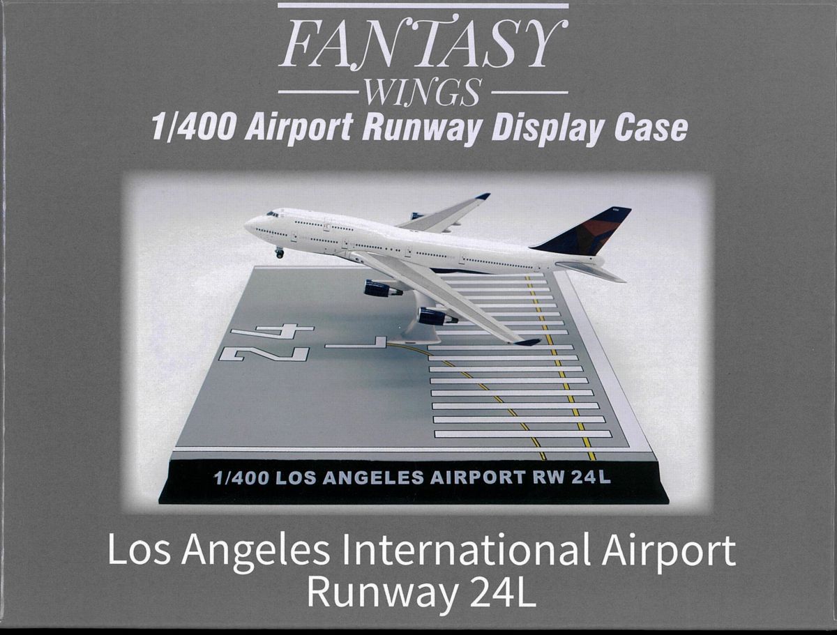 FWDPSC4037 Fantasywings 空港アクセサリー ロサンゼルス国際空港/Los Angeles Runway 24L CASE 1:400 メーカー完売 Fantasywings 1:400 空港アクセサリー 空港アクセサリー プラスチック製