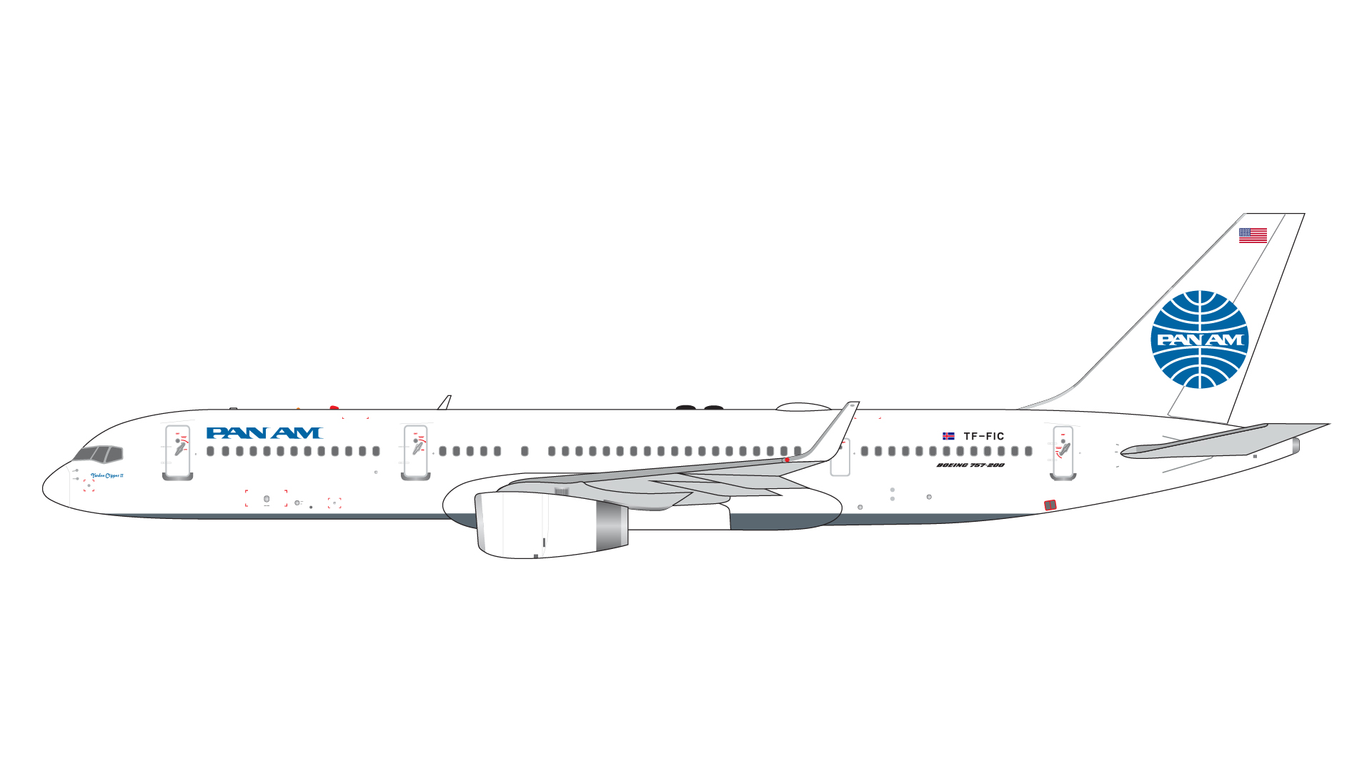 GJPAA2380 GEMINI JETS Pan American Airways / パンアメリカン航空 