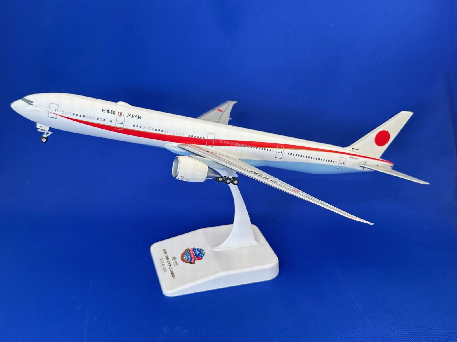 JAF20002 EVER RISE JASDF / 政府専用機 B777-300ER 2号機 80-1112 プラスタンド付 1:200 メーカー完売 Crosswing (Original) 1:200 JASDF / Japanese Government aircraft / 日本国政府専用機 777-300 プラスチック製