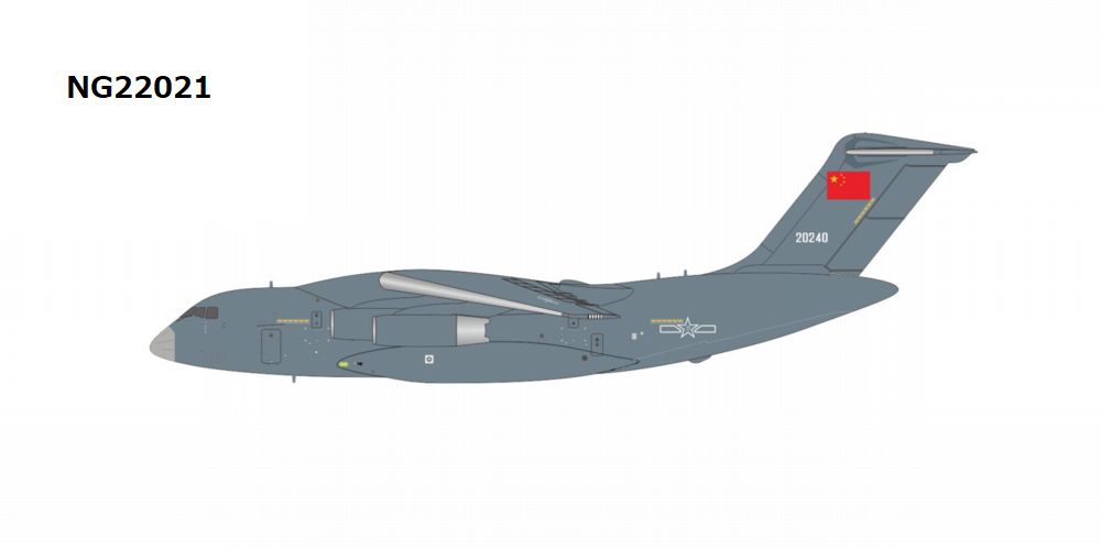 NG22021 NG MODELS People's Liberation Army Air Force (PLAAF) / 中国軍/中国人民解放軍空軍 Xian Y-20 20240 1:400 お取り寄せ NG MODELS 1:400 People's Liberation Army Air Force (PLAAF) / 中国軍/中国人民解放軍空軍 Y-20 亜鉛ダイキャスト製