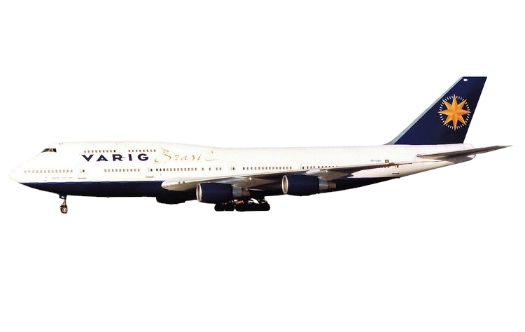 12064 Phoenix Varig / ヴァリグブラジル航空 B747-300 PP-VNH 1:400 Phoenix 1:400 Varig / ヴァリグブラジル航空 747-300 亜鉛ダイキャスト製
