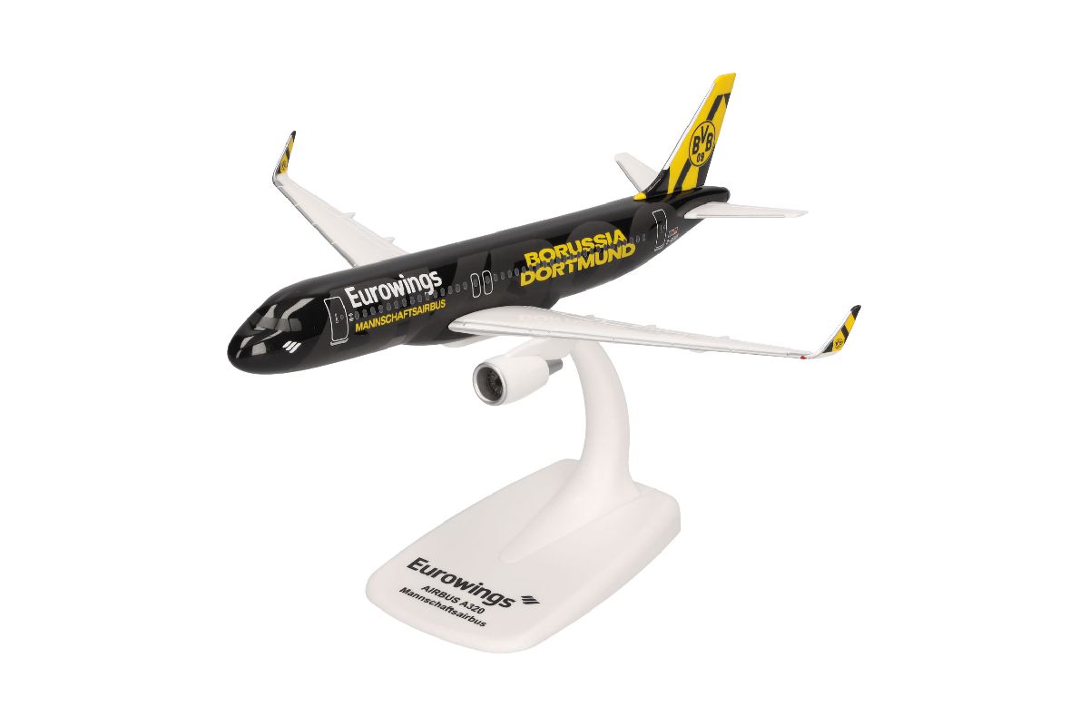 614658 Herpa SNAPFIT Eurowings / ユーロウイングス A320 D-AEWM 