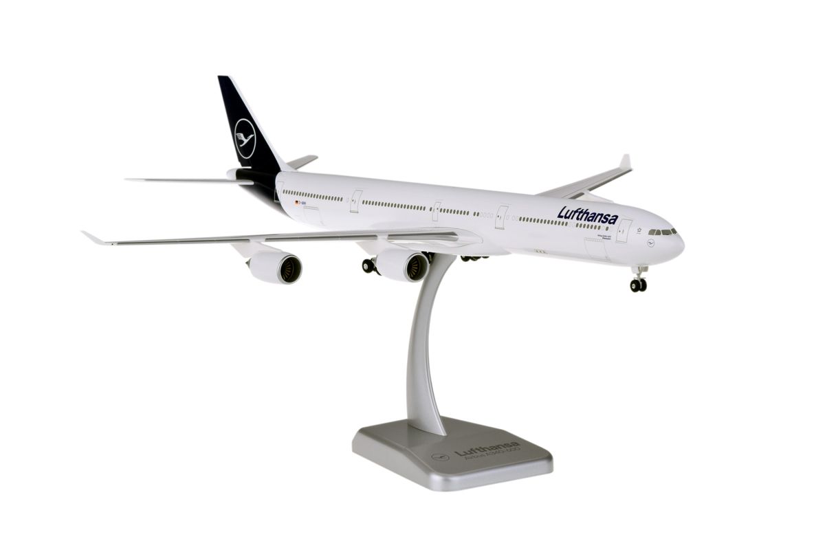 DLH005 Hogan ホーガン / LIMOX Lufthansa / ルフトハンザドイツ航空  A340-600 D-AIHH ランディングギア・スタンド付  1:200 完売しました。 Hogan LIMOX 1:200 Lufthansa / ルフトハンザドイツ航空 A340-600 プラスチック製