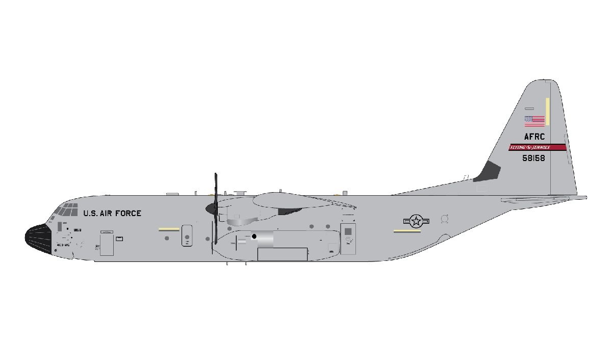 G2AFO1473 GEMINI 200 U.S. Air Force / アメリカ空軍 C-130J Hercules 05 8158 