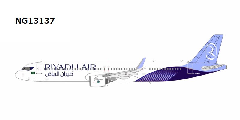 NG13137 NG MODELS Riyadh Air / リヤド航空 former XLR prototype painted in 