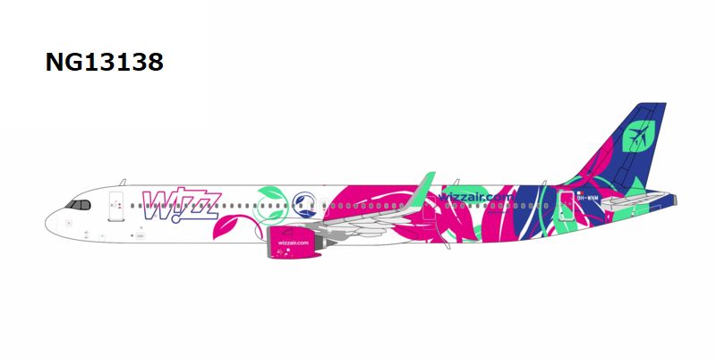 NG13138 NG MODELS Wizz Air Malta / ウィズエア・マルタ Fly the Greenest A321neo 9H-WNM 1:400 お取り寄せ NG MODELS 1:400 Wizz Air Malta / ウィズエア・マルタ A321neo 亜鉛ダイキャスト製