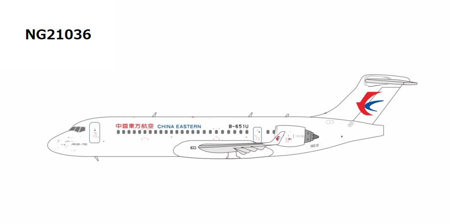 NG21036 NG MODELS China Eastern Airlines / 中国東方航空 with 