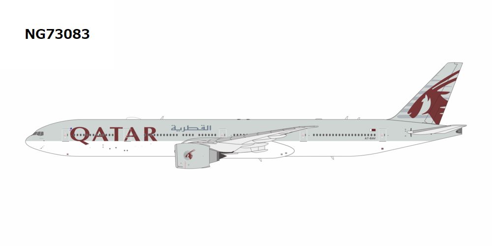 NG73083 NG MODELS Qatar Airways / カタール航空 B777-300ER A7-BAV 1:400 完売しました NG MODELS 1:400 Qatar Airways / カタール航空 777-300 亜鉛ダイキャスト製