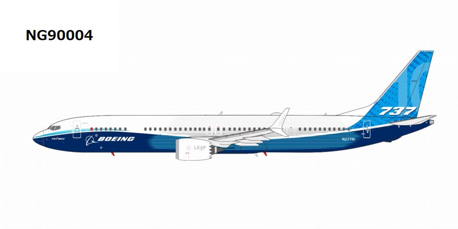 NG90004 NG MODELS Boeing / ボーイングカラー B737 MAX10 N27751 1:400 お取り寄せ