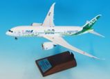 NH20218 全日空商事特注品 ANA All Nippon Airways / 全日空 B787-8 ANA FUTURE PROMISE JA874A 完成品 木製スタンド付き(台座は木製、アーム部はアルミ製) 1:200 お取り寄せ 全日空商事 1:200 ANA All Nippon Airways / 全日空 787-8 プラスチック製
