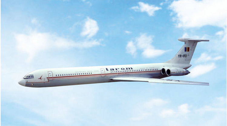 12080 Phoenix TAROM Airways / タロム航空 IL-62M YR-IRD 1:400 お取り寄せ