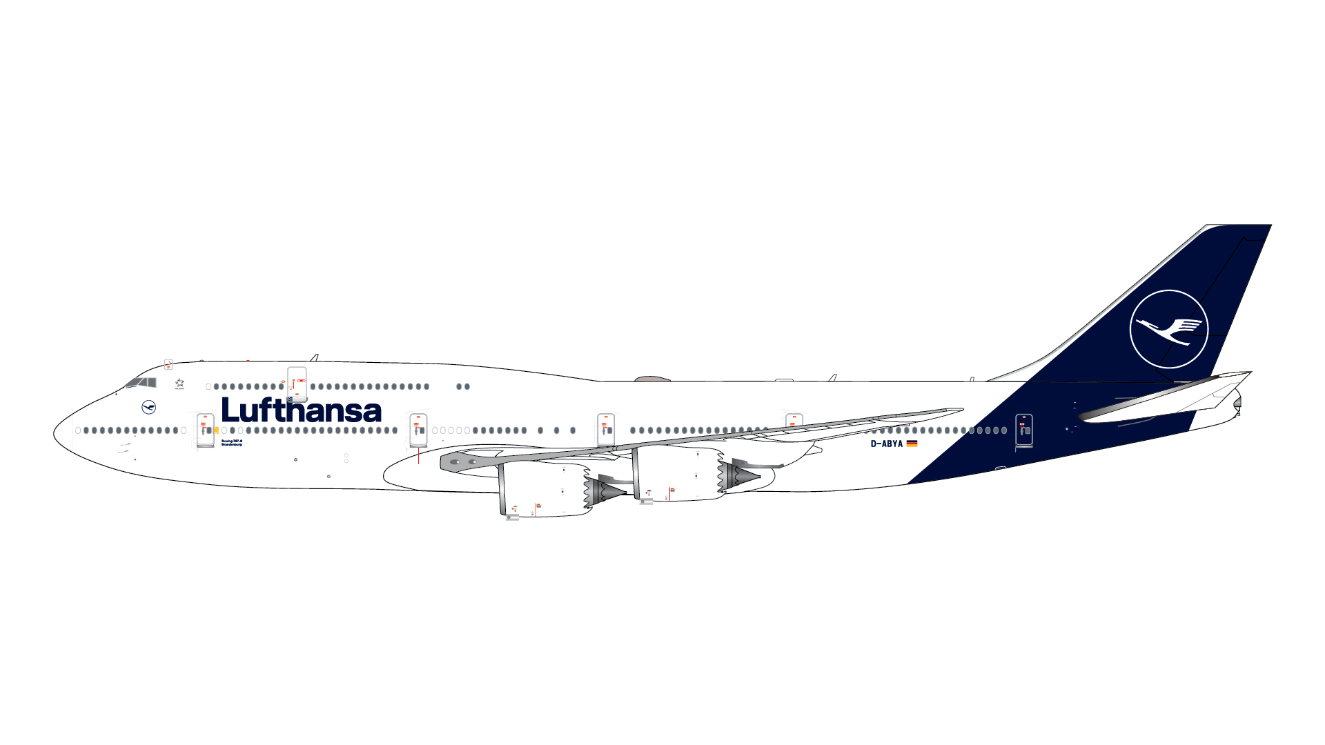 GJDLH2209 GEMINI JETS Lufthansa / ルフトハンザドイツ航空 B747-8 D-ABYA 1:400 メーカー完売 GEMINI JETS 1:400 Lufthansa / ルフトハンザドイツ航空 747-8 亜鉛ダイキャスト製