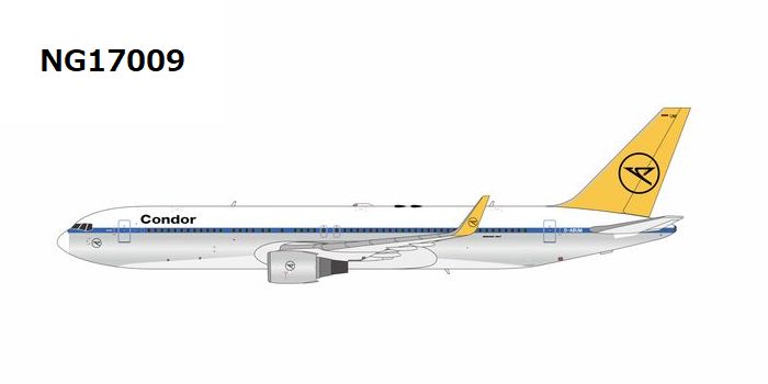 NG17009 NG MODELS Condor / コンドル航空 Retro colors; with white nose B767-300ER/w D-ABUM 1:400 お取り寄せ