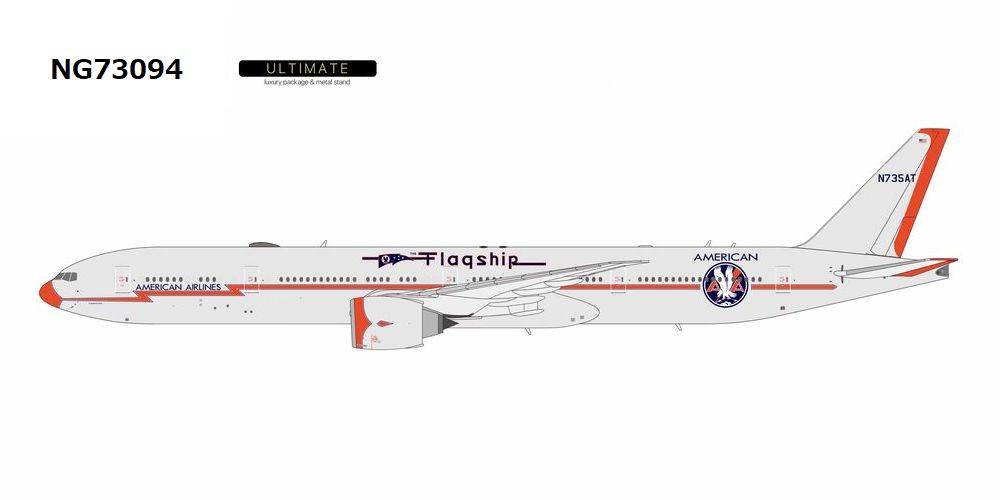 NG73094 NG MODELS American Airlines / アメリカン航空 Flagship DFW livery B777-300ER N735AT 1:400 お取り寄せ