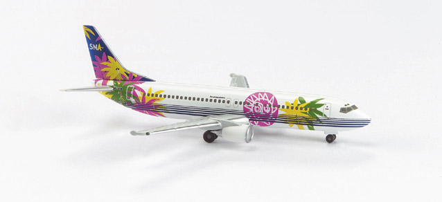 505987 Herpa Skynet Asia / スカイネットアジア B737-400 JA737A プラスタンド付 1:500 メーカー完売 Herpa 1:500 Skynet Asia / スカイネットアジア 737-400 亜鉛ダイキャスト製