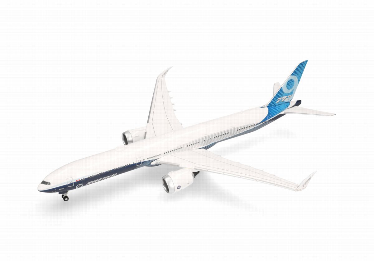573894 Herpa Boeing House Color / ボーイングハウスカラー B777-9 N779XW 1:200 予約 Herpa 1:200 Boeing / ボーイングカラー 777-9 プラスチック製