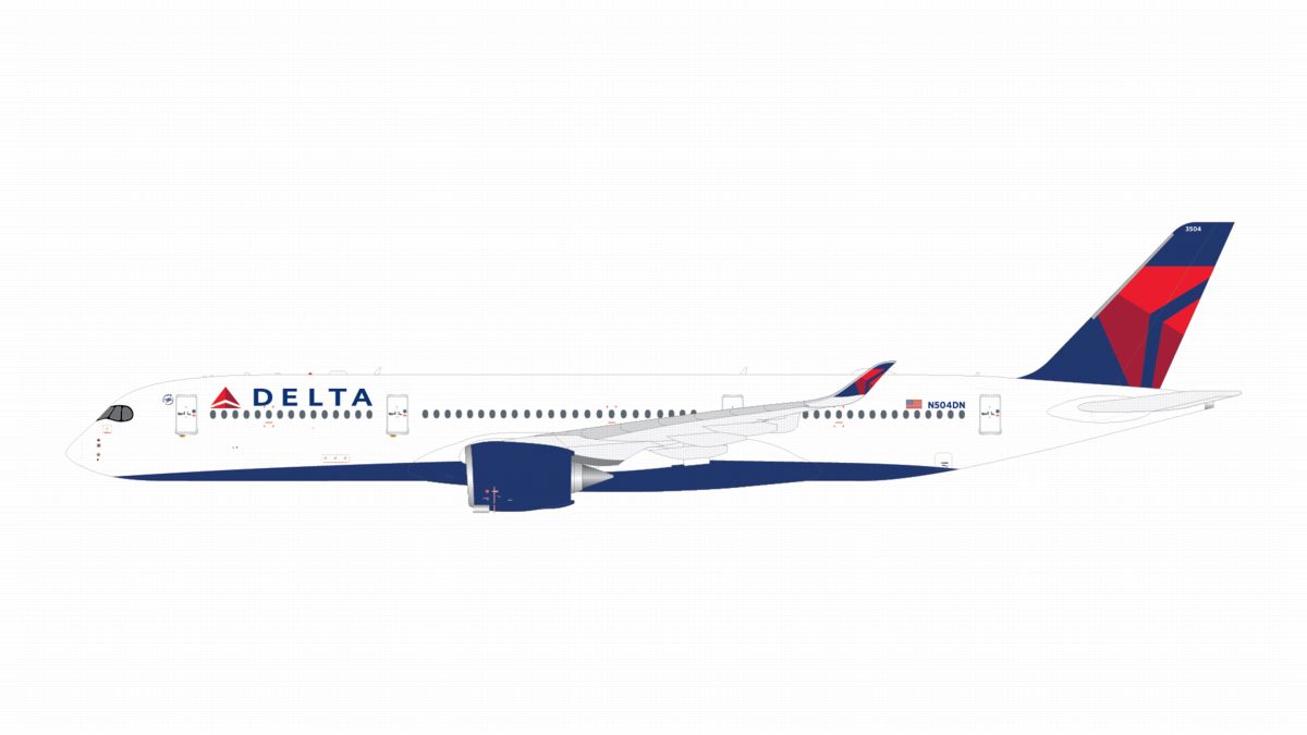 GJDAL2317 GEMINI JETS Delta Air Lines / デルタ航空 A350-900 N504DN 1:400
