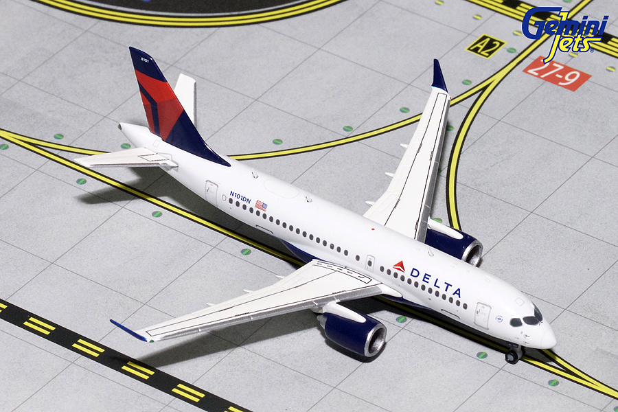 GJDAL1701 GEMINI JETS Delta / デルタ航空 CS100 N101DN 1:400 メーカー完売 GEMINI JETS 1:400 Delta Air Lines / デルタ航空 CS100 亜鉛ダイキャスト製