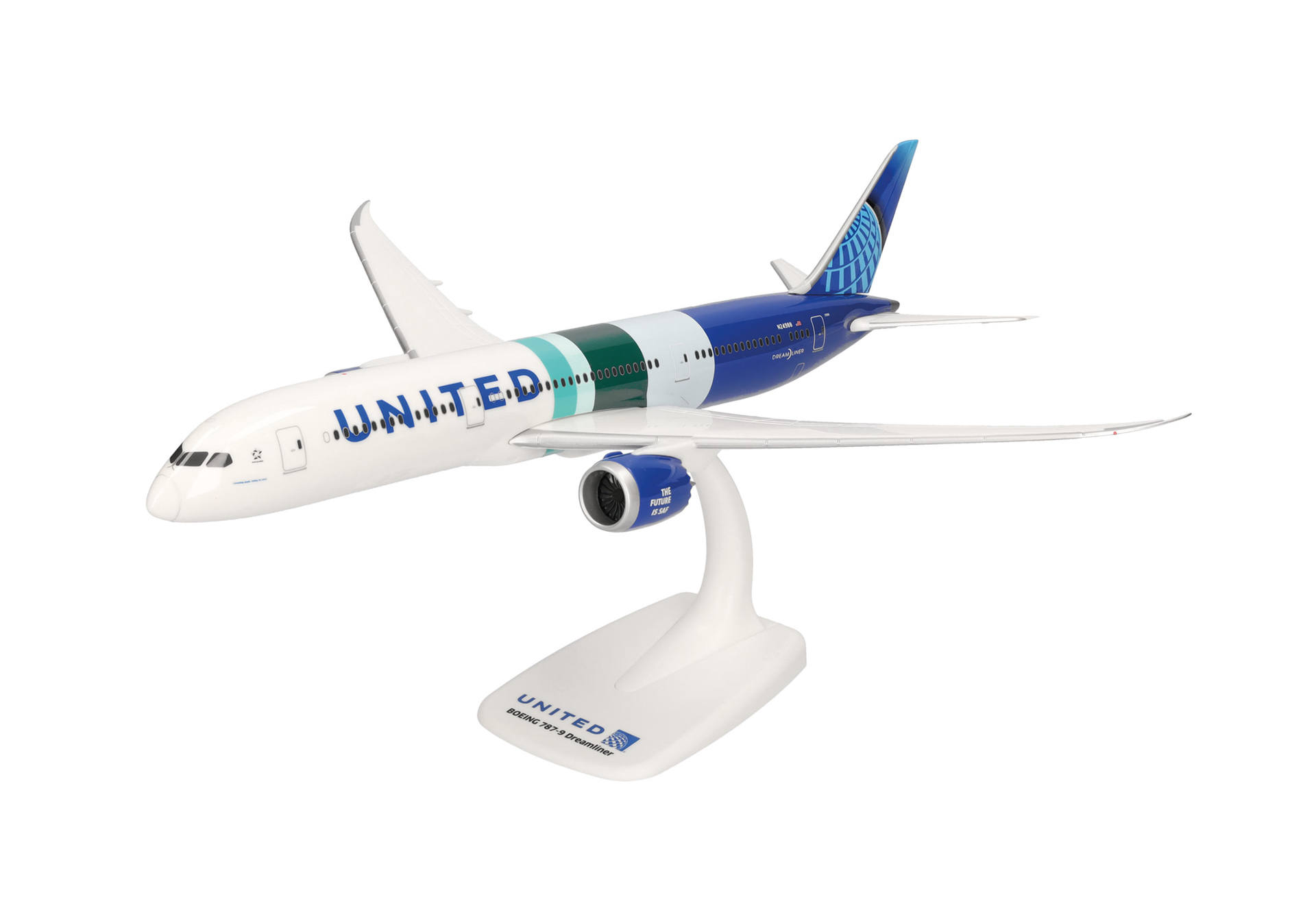 614863 Herpa SNAPFIT United Airlines / ユナイテッド航空 B787-9 N24988 