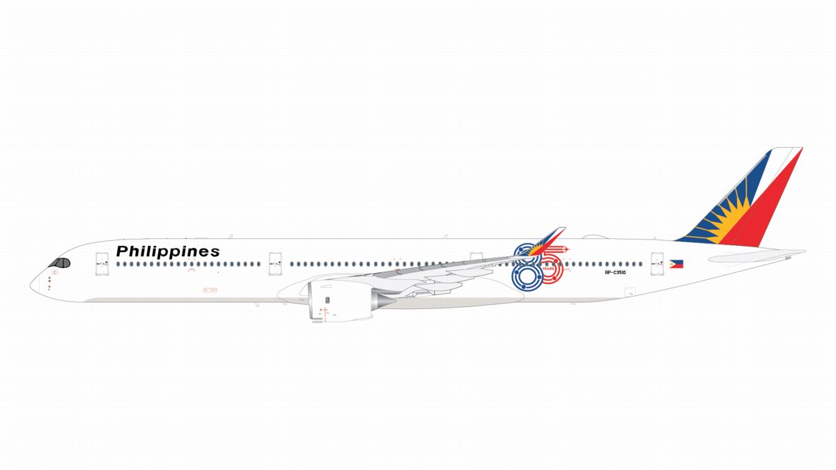 G2PAL1498 GEMINI 200 Philippine Airlines / フィリピン航空 A350-1000 RP-C3510 