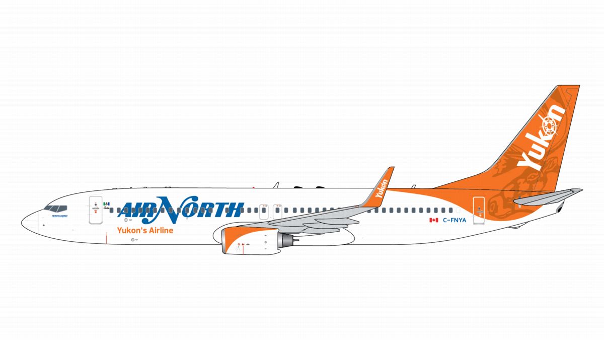 GJANT2394 GEMINI JETS Air North / エア・ノース B737-800W C-FNYA 1:400