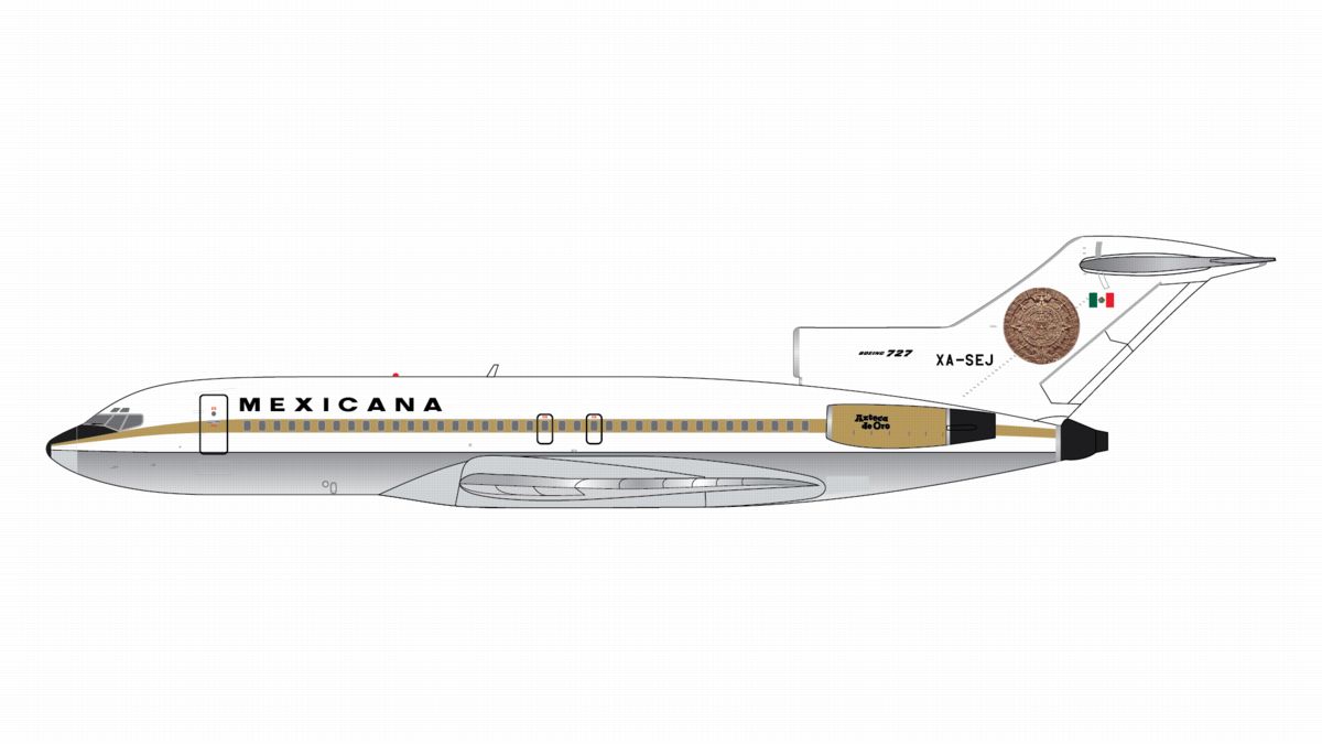 GJMXA2351 GEMINI JETS MEXICANA / メキシカーナ航空 メヒカーナ 