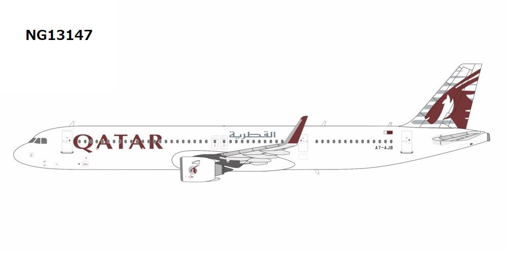 NG13147 NG MODELS Qatar Airways / カタール航空 Qatar's first neo A321neo A7-AJB 1:400 NG MODELS 1:400 Qatar Airways / カタール航空 A321neo 亜鉛ダイキャスト製