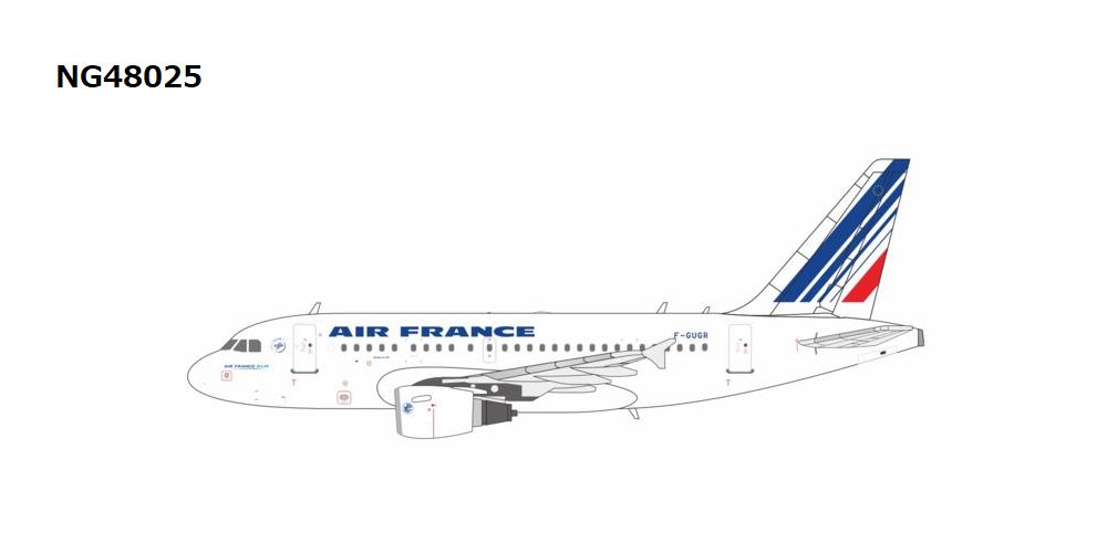 NG48025 NG MODELS Air France / エールフランス o/c A318-100 F-GUGR 1:400 お取り寄せ