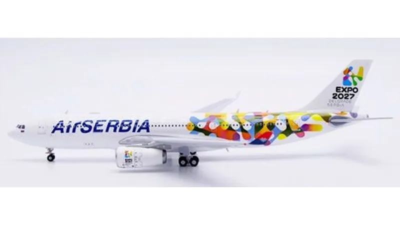 XX40329 JC WING Air Serbia / エア・セルビア Expo 2027 A330-200 YU-ARD 1:400 予約