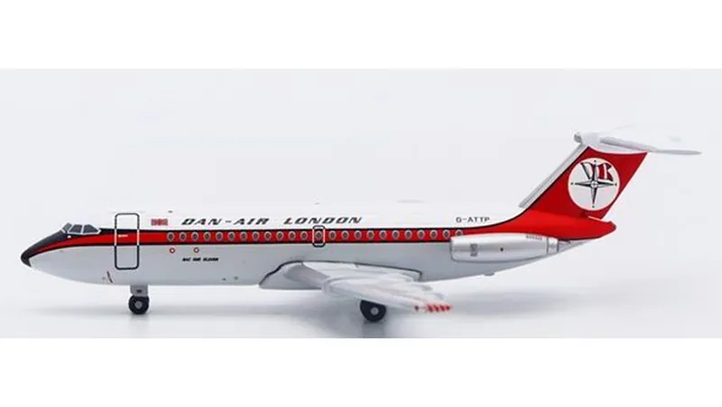 XX40684 JC WING Dan Air London / ダンエアロンドン BAC 111-207AJ G-ATTP 1:400 予約