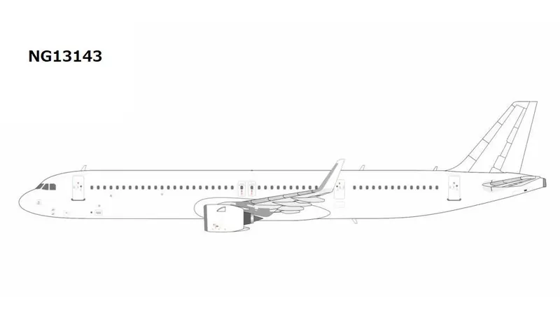 NG13143 NG MODELS White / ホワイト PW PW1000G engines A321neo / 1:400 お取り寄せ