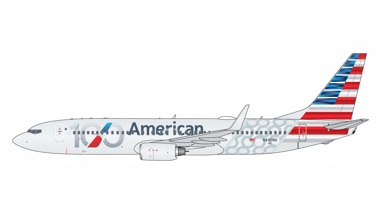 GJAAL2417 GEMINI JETS American Airlines / アメリカン航空 