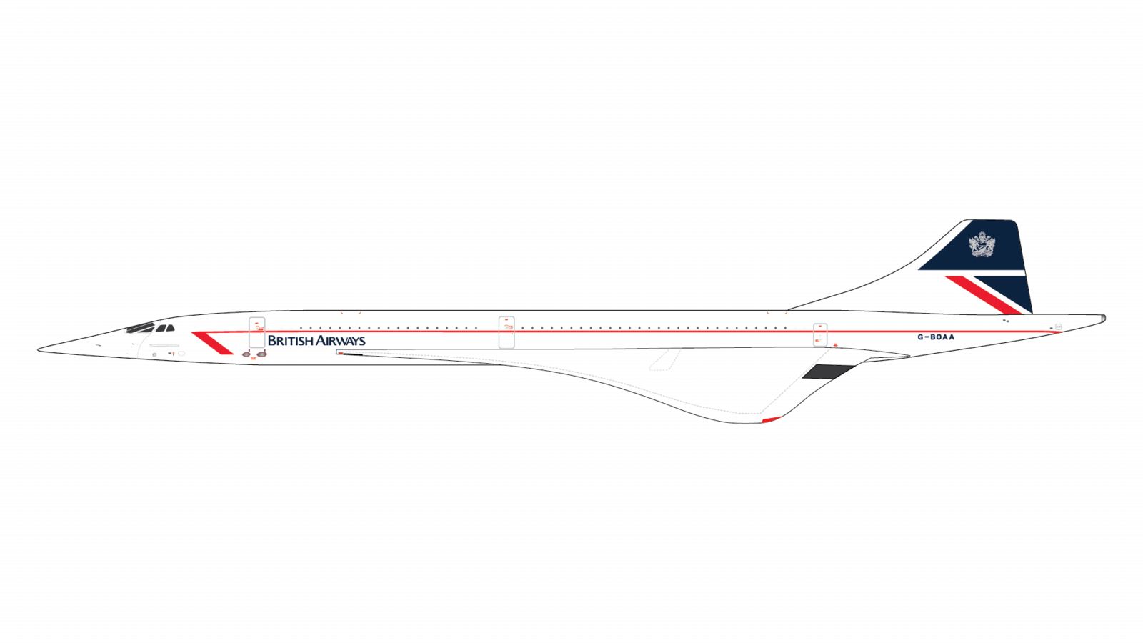 GJBAW2390 GEMINI JETS British Airways / 英国航空 ブリティッシュ・エアウェイズ Landor livery Concorde G-BOAA 1:400 予約 GEMINI JETS 1:400 British Airways / 英国航空 ブリティッシュ・エアウェイズ CONCORDE 亜鉛ダイキャスト製