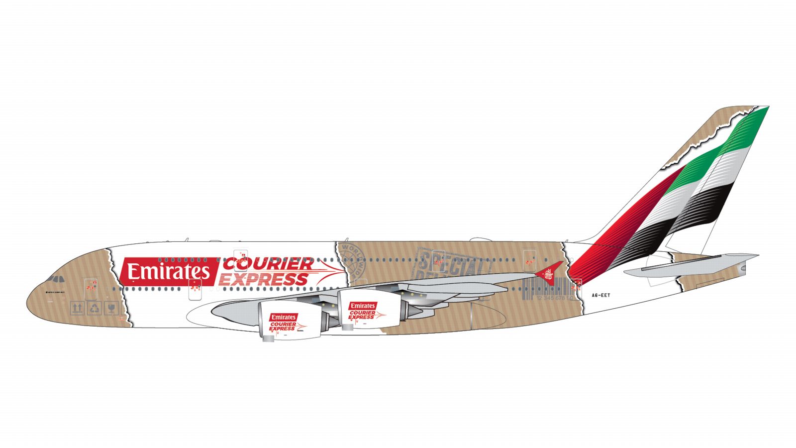 GJUAE2384 GEMINI JETS Emirates / エミレーツ航空 