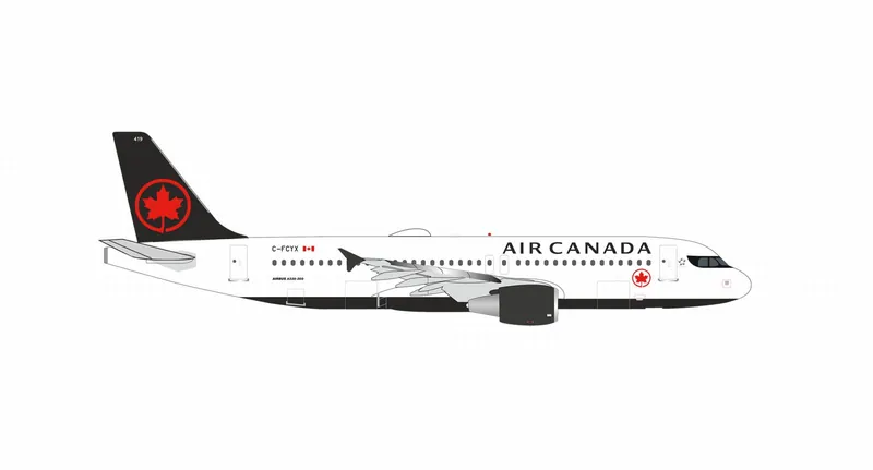 539456 Herpa Air Canada / エア・カナダ A320 C-FCYX 1:500 予約