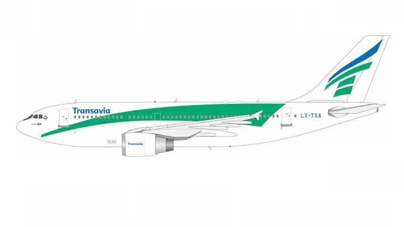 310HV0626 IN Flight200 Transavia Airlines / トランザビア航空 A310-300 LX-TXA スタンド付き 1:200 予約
