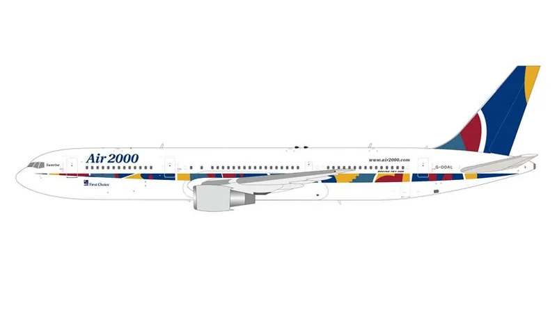 763DP1026 IN Flight200 Air 2000 / エア2000 767-300/ER G-OOAL スタンド付き 1:200 予約