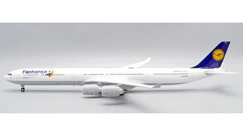 EW2346006 JC WING Lufthansa / ルフトハンザドイツ航空 Fanhansa A340-600 D-AIHQ スタンド付 1:200 予約