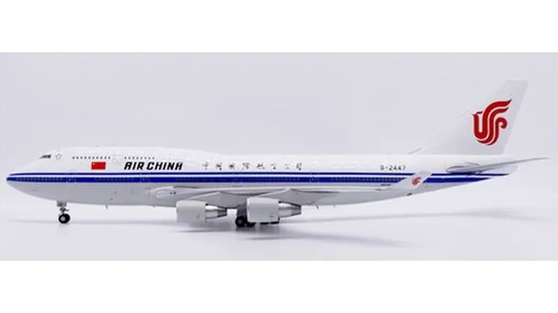 LH2530A JC WING AIR CHINA / 中国国際航空 747-400 B-2447 Flaps Down スタンド付 1:200 予約
