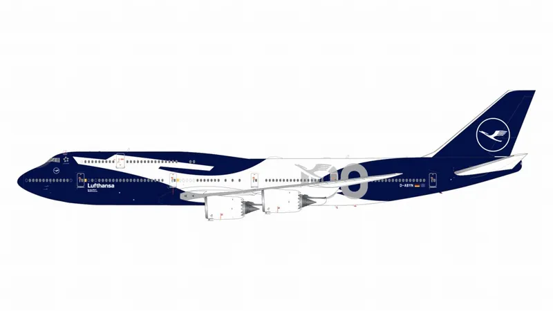 G2DLH1513 GEMINI 200 Lufthansa / ルフトハンザドイツ航空 B747-8 D-ABYN 
