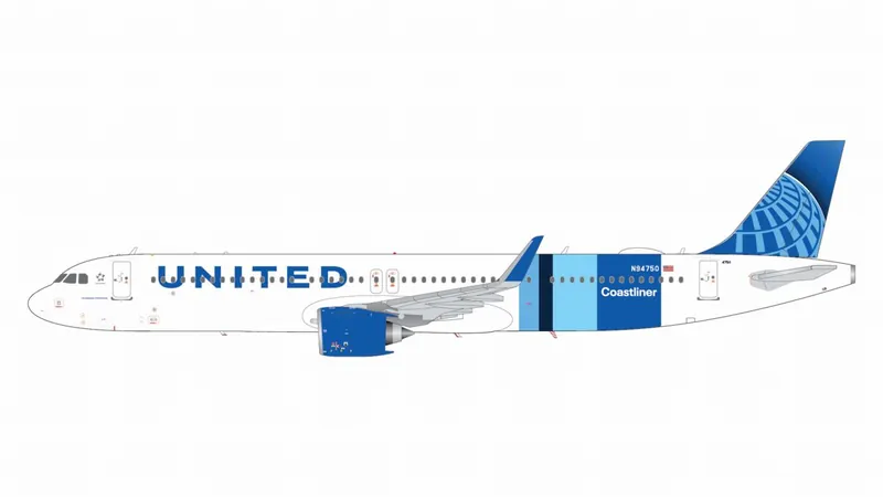 G2UAL1523 GEMINI 200 United Airlines / ユナイテッド航空 A321neo N94750 