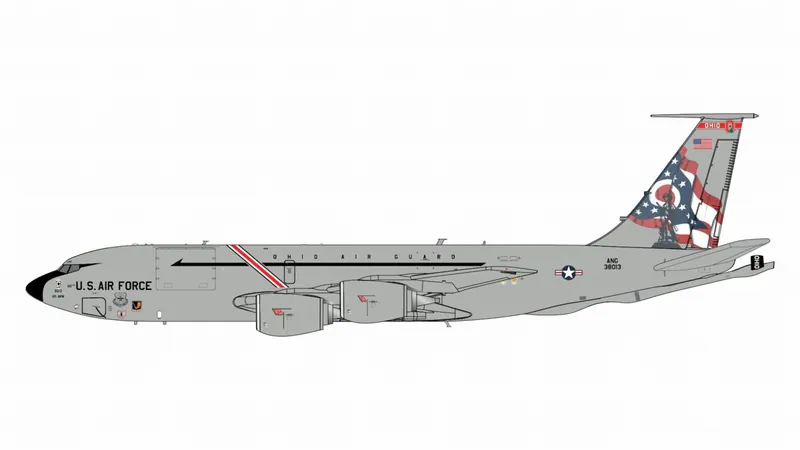 G2AFO1490 GEMINI 200 U.S. Air Force / アメリカ空軍 KC-135R 63-8013 Ohio Air Guard スタンド付 1:200 予約