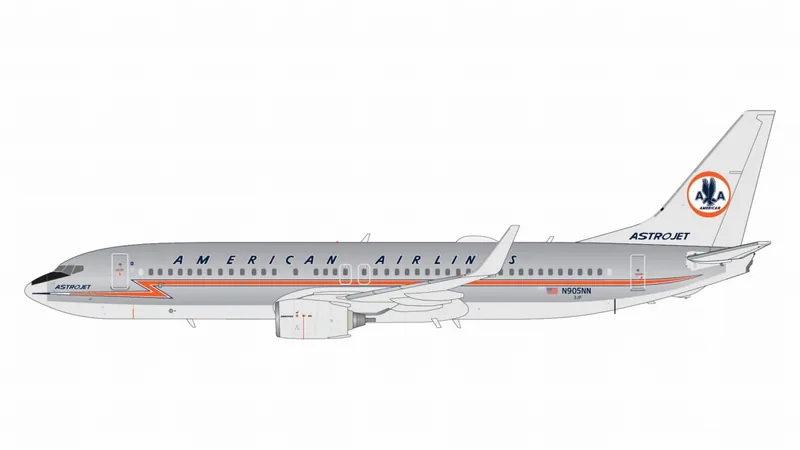 G1AAL002 GEMINI 200 American Airlines / アメリカン航空 B737-800W N905NN 