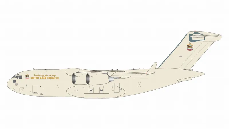 GMUAE159 GEMINI MACS United Arab Emirates Air Force / UAE空軍/アラブ首長国連邦空軍 C-17A 1228  1:400 予約