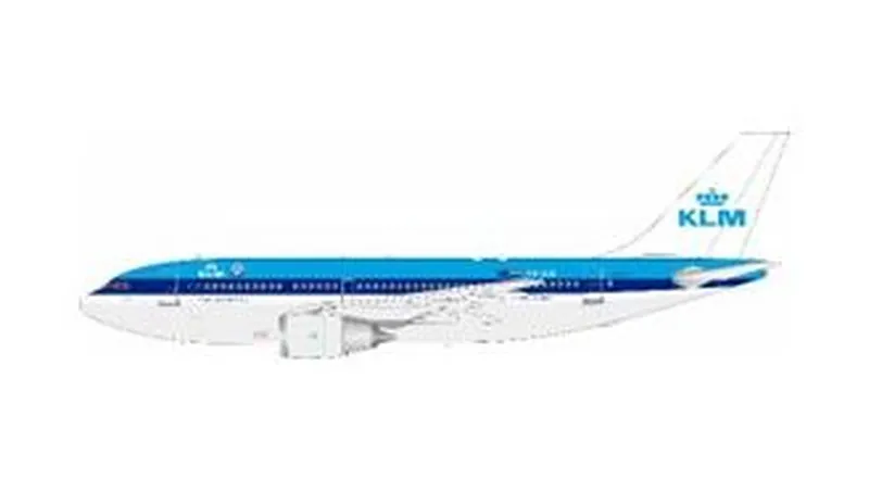 310KL0726 IN Flight200 KLM / KLMオランダ航空 A310-200 PH-AGI スタンド付き 1:200 予約