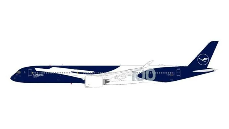 JFA35010006 JFOX Lufthansa / ルフトハンザドイツ航空 100th Anniversary A350-1000 D-AIFA 1:200 スタンド付 予約 JFOX 1:200 Lufthansa / ルフトハンザドイツ航空 A350-1000 亜鉛ダイキャスト製