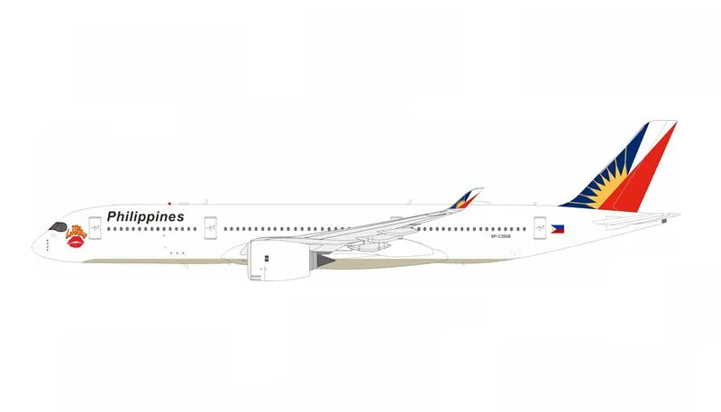 35PAL0726 IN Flight200 Philippine Airlines / フィリピン航空 A350-900 RP-C3508 スタンド付き 1:200 予約