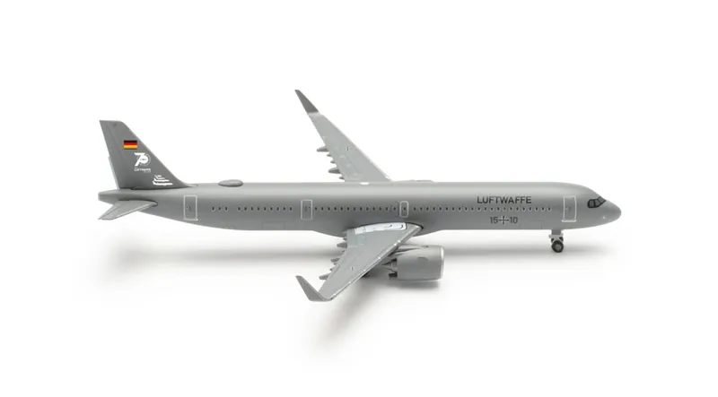 539821 Herpa Luftwaffe / ドイツ空軍 A321neo 15+10 70 Jahre Luftwaffe 1:500 予約