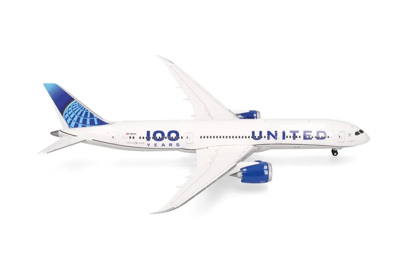 573733 Herpa United Airlines / ユナイテッド航空 787-9 N61101 
